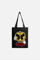 HAPPICON TOTEBAG BLACK