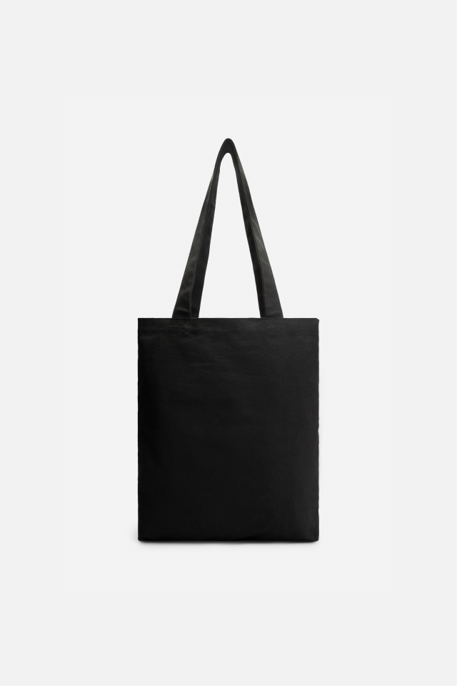 HAPPICON TOTEBAG BLACK