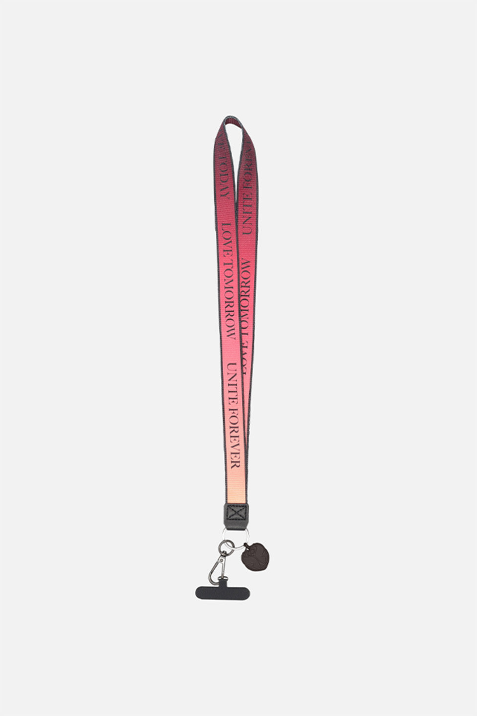 LANYARD SLOGAN GRADIENT BROWN 25PCS