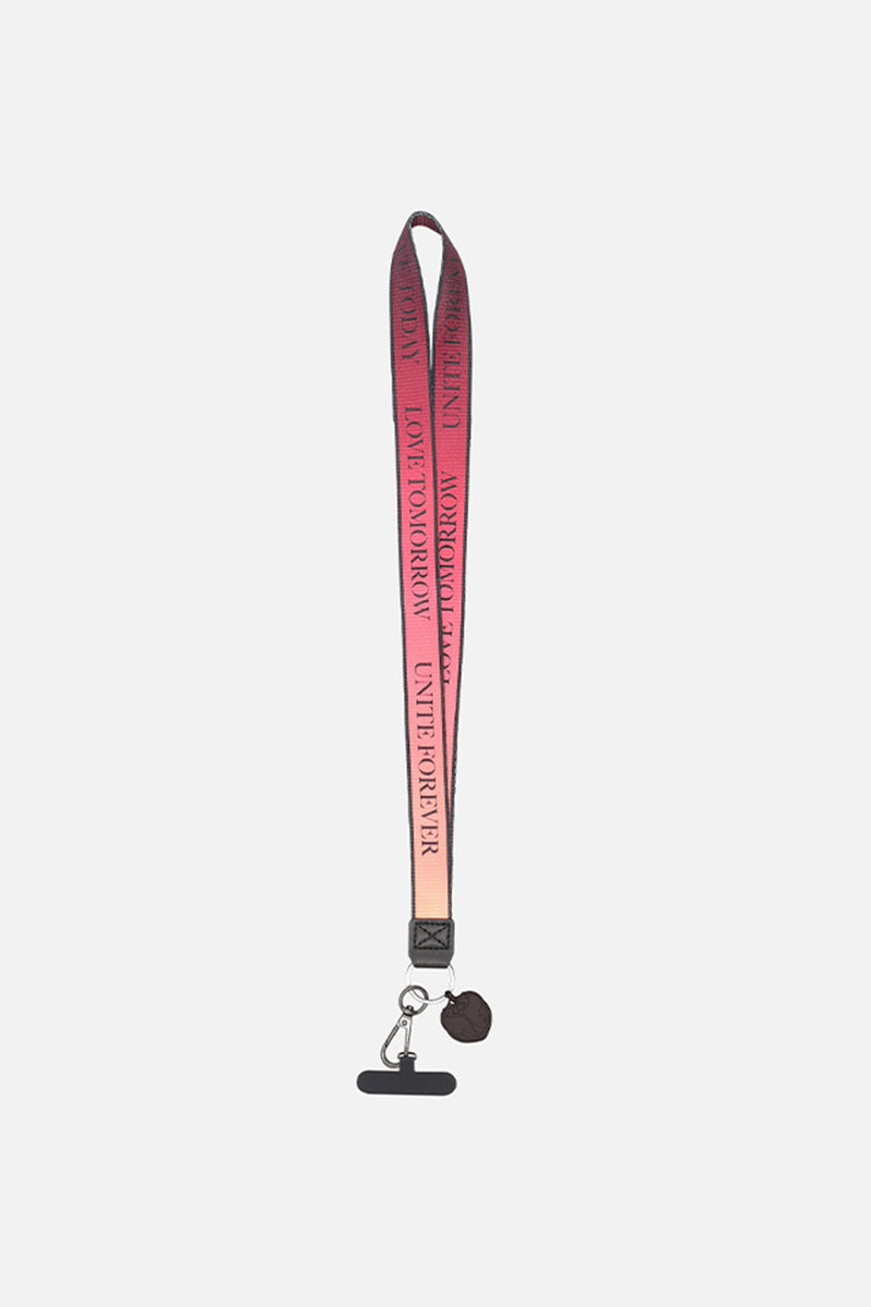 LANYARD SLOGAN GRADIENT BROWN 25PCS