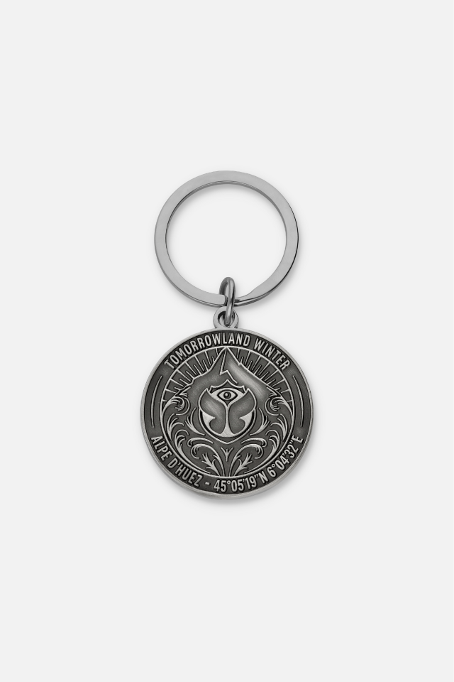 KEYCHAIN TOMORROWLAND WINTER SILVER IN BOX