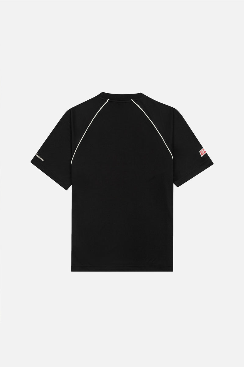 SLOGAN BASEBALL T-SHIRT