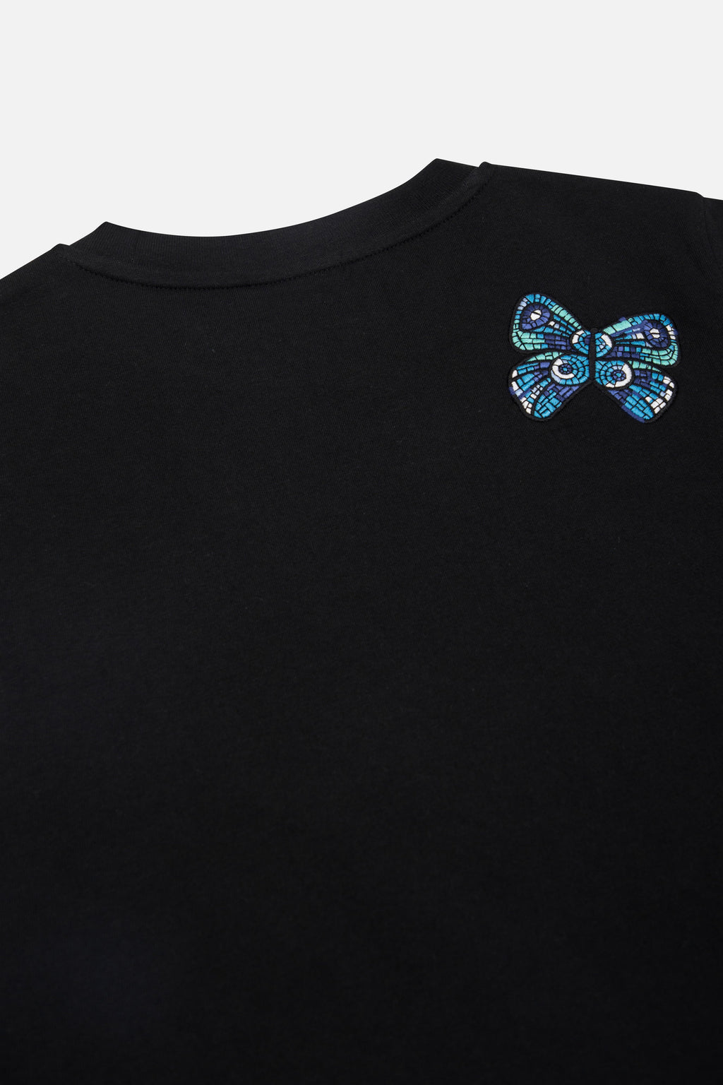 STAIRWAY BUTTERFLY TSHIRT WOMEN BLACK