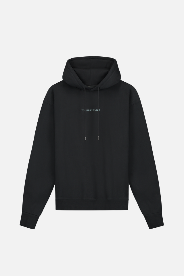 SHADOW FUSION BACK HOODIE MEN BLACK