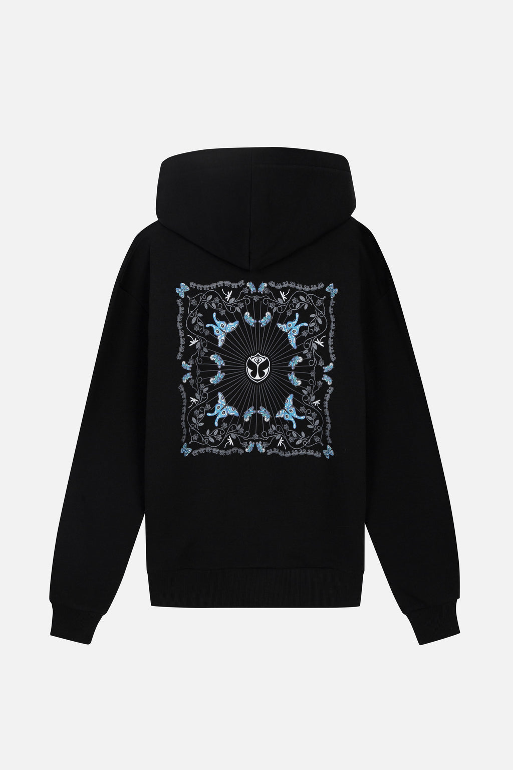 STAIRWAY SQUARE HOODIE MEN BLACK