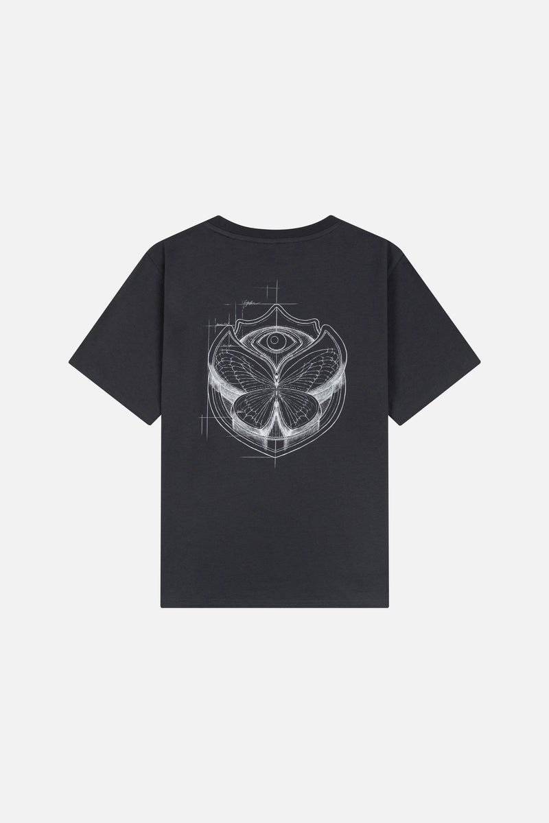 ETCH ICON TSHIRT MEN DARK GREY