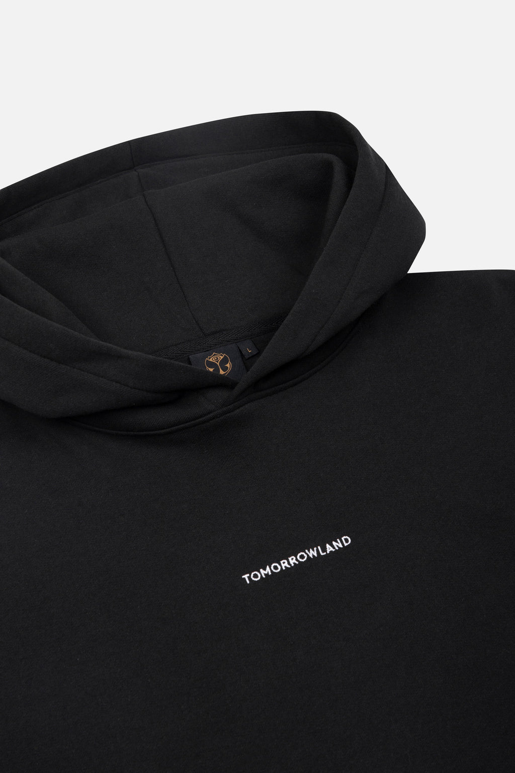 STAIRWAY SQUARE HOODIE MEN BLACK