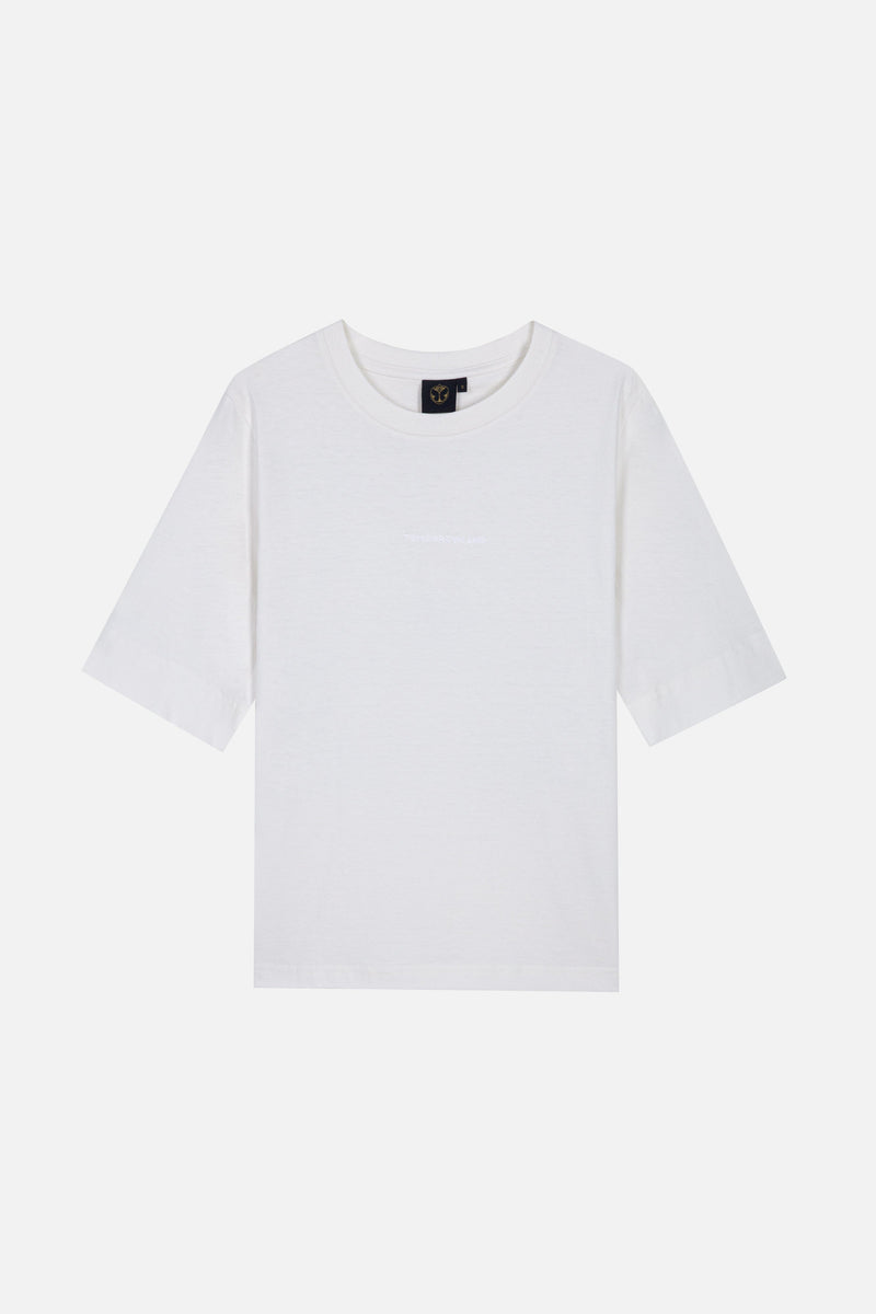 STAIRWAY SQUARE TSHIRT WOMEN WHITE