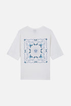 STAIRWAY SQUARE TSHIRT WOMEN WHITE