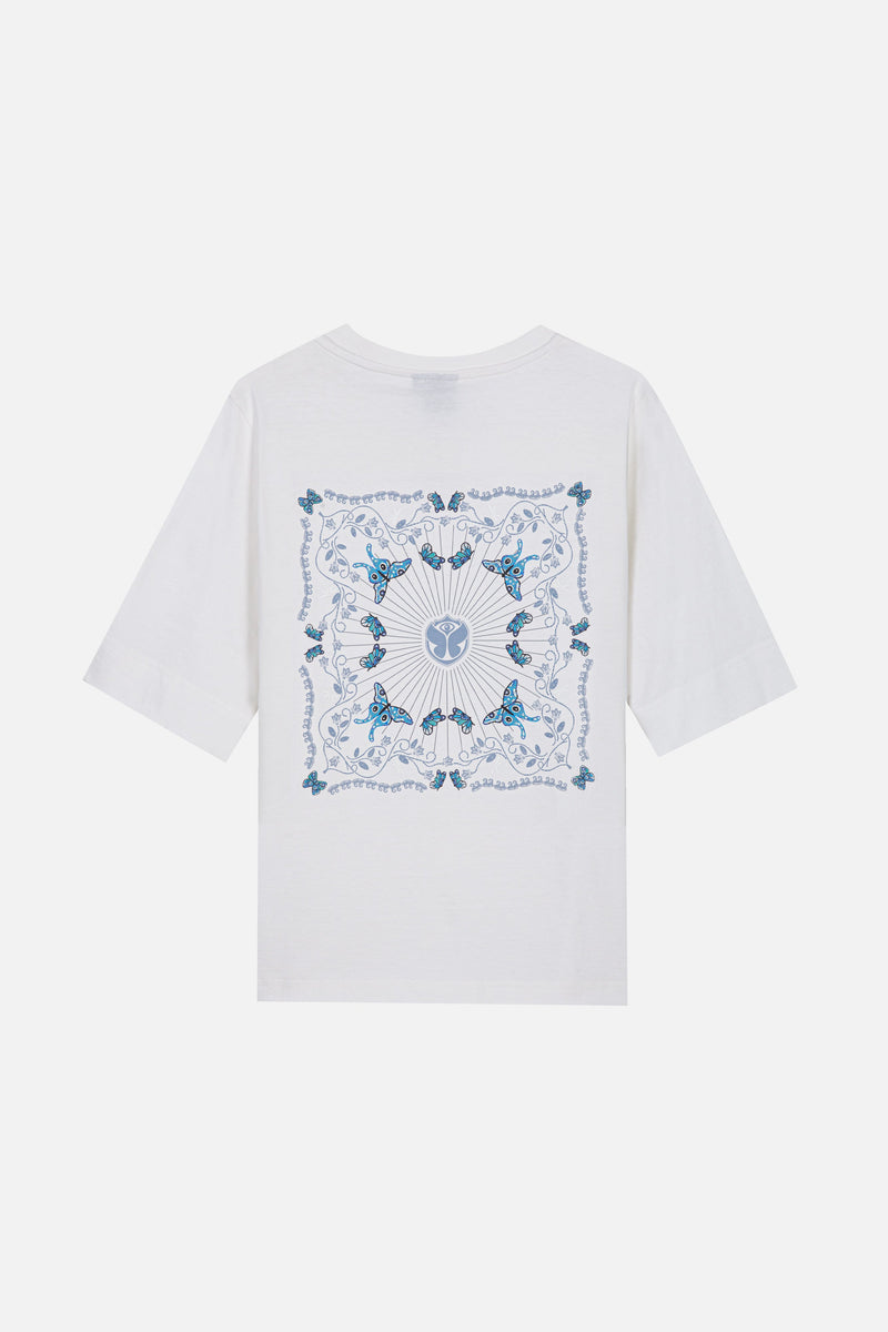 STAIRWAY SQUARE TSHIRT WOMEN WHITE