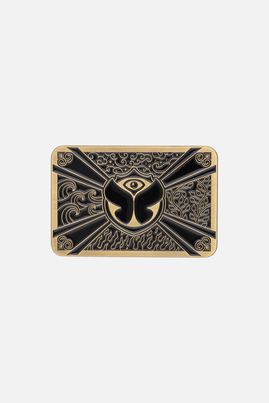 20Y LIMITED FLAG MAGNET GOLD BLACK