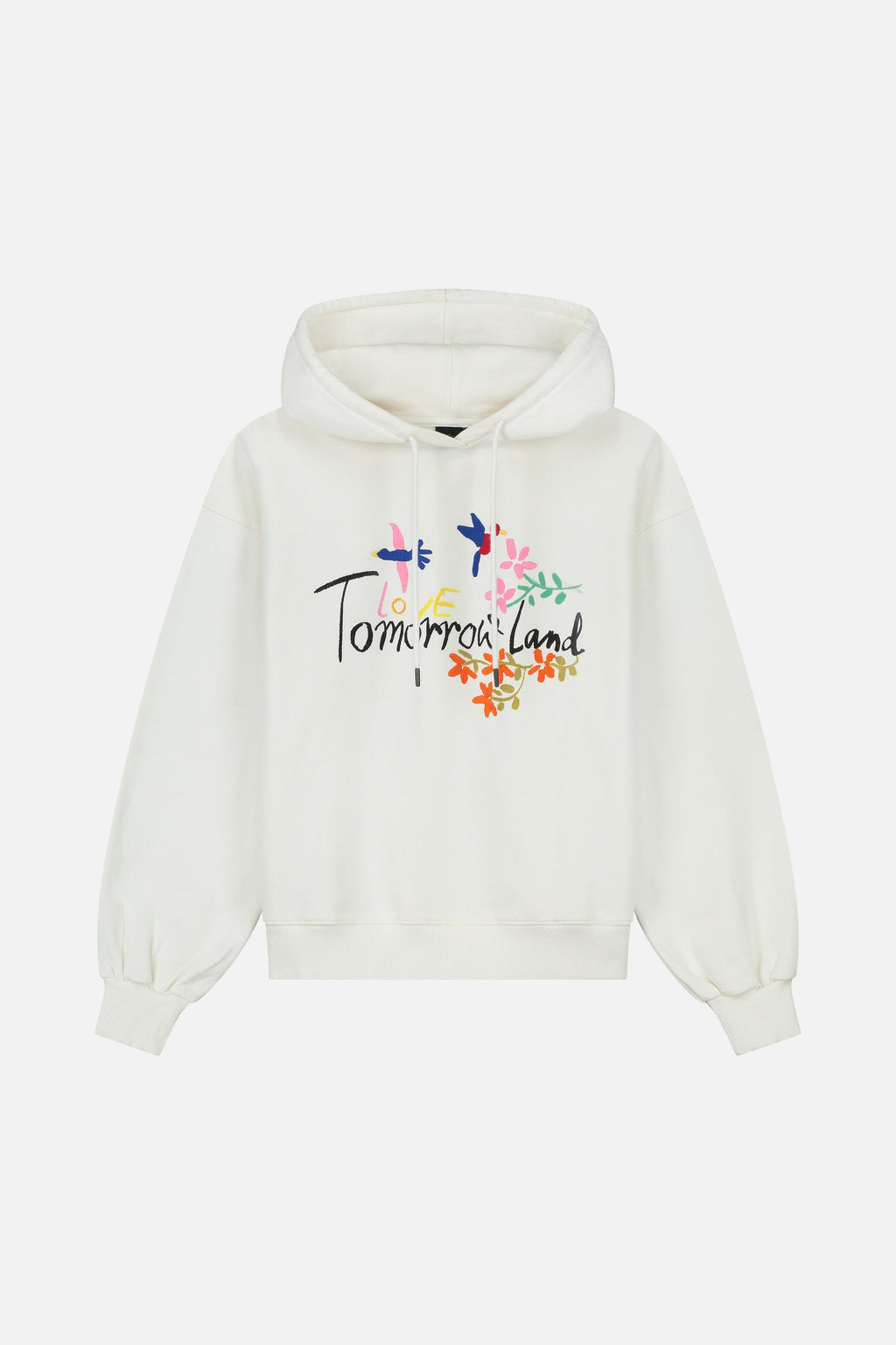 FOUNDATION FRONT HOODIE WOMEN OFF WHITE
