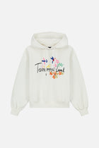 FOUNDATION FRONT HOODIE WOMEN OFF WHITE