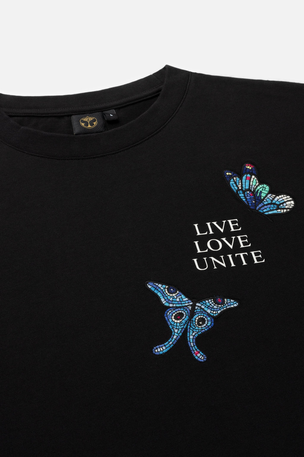 STAIRWAY BUTTERFLY TSHIRT MEN BLACK