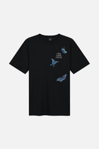 STAIRWAY BUTTERFLY TSHIRT MEN BLACK