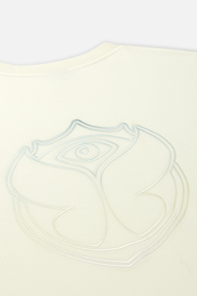 FUSION PASTEL BACK TSHIRT MEN OFF WHITE