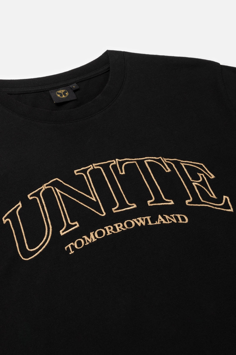 TML COLLEGE FRONT TSHIRT MEN BLACK
