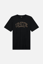 TML COLLEGE FRONT TSHIRT MEN BLACK