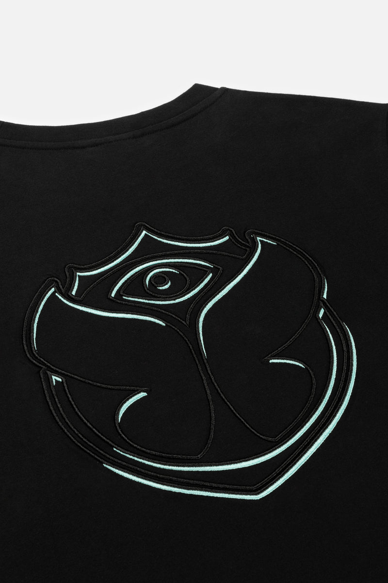 SHADOW FUSION BACK TSHIRT MEN BLACK