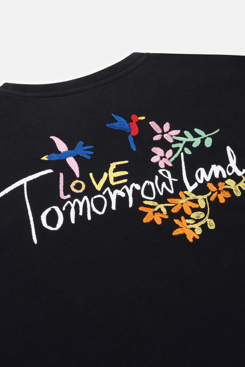 FOUNDATION BACK TSHIRT MEN BLACK