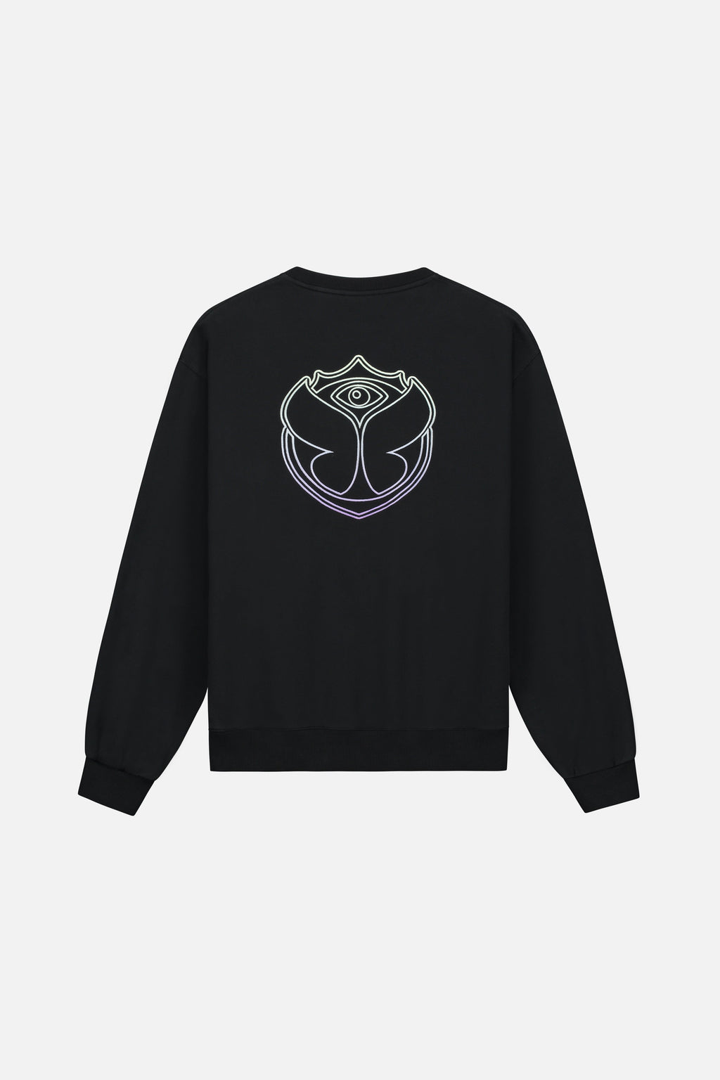FUSION PASTEL BACK SWEATSHIRT MEN BLACK