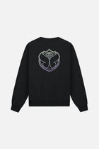 FUSION PASTEL BACK SWEATSHIRT MEN BLACK