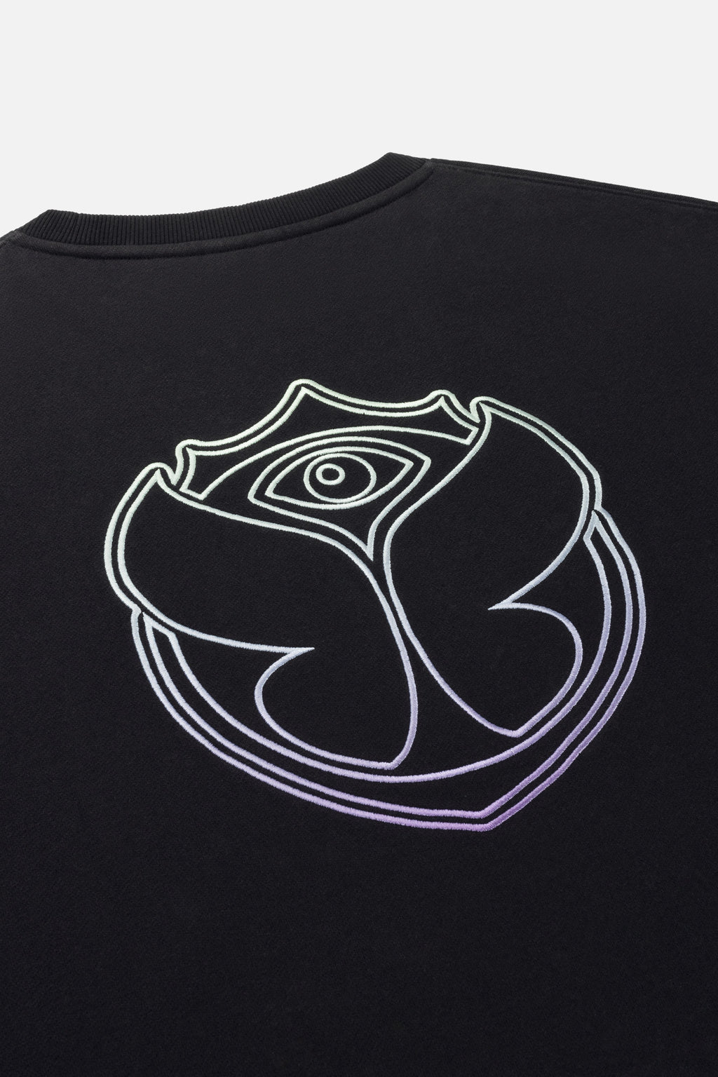 FUSION PASTEL BACK SWEATSHIRT MEN BLACK