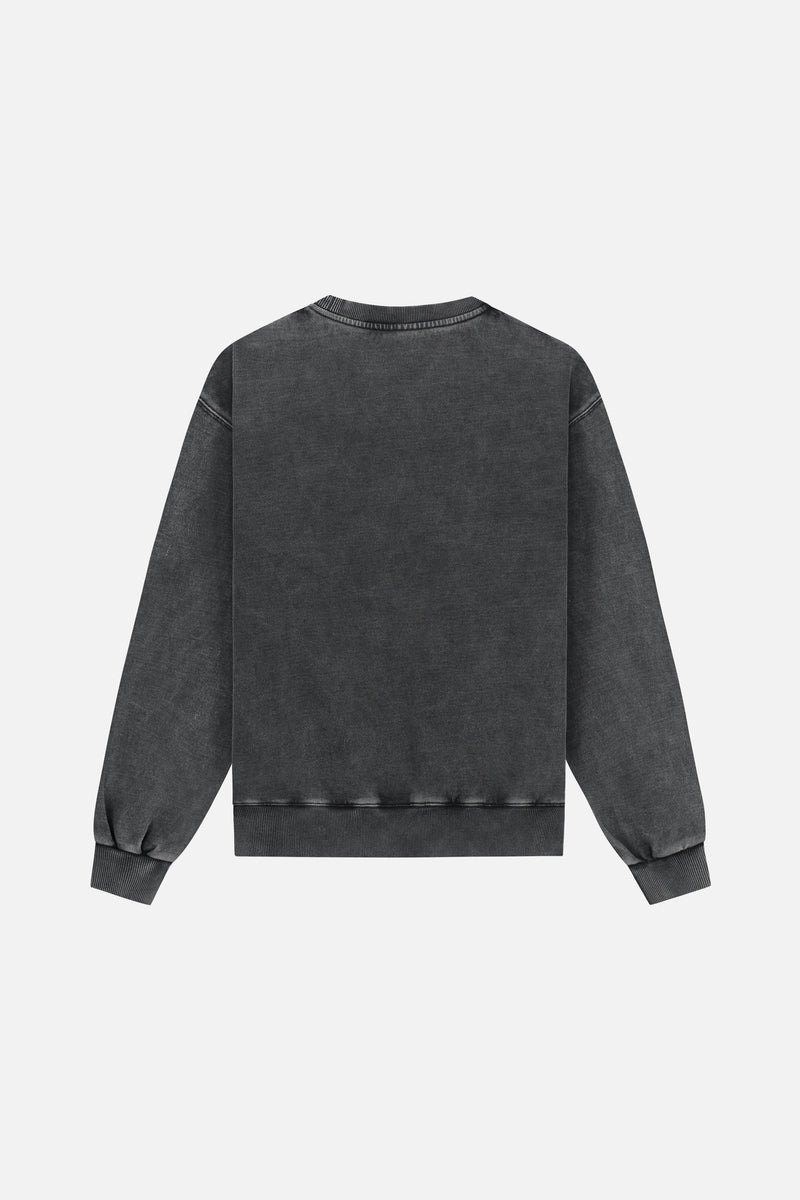 TML COLLEGE FRONT SWEATSHIRT MEN BLACK