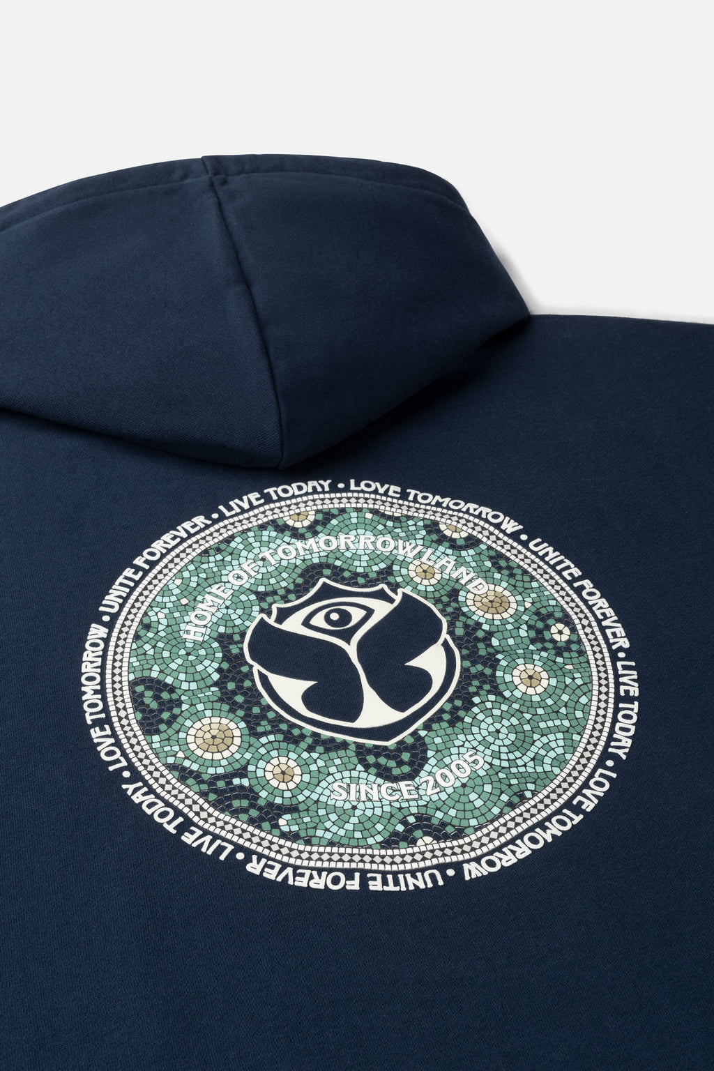 STAIRWAY BACK HOODIE MEN NAVY