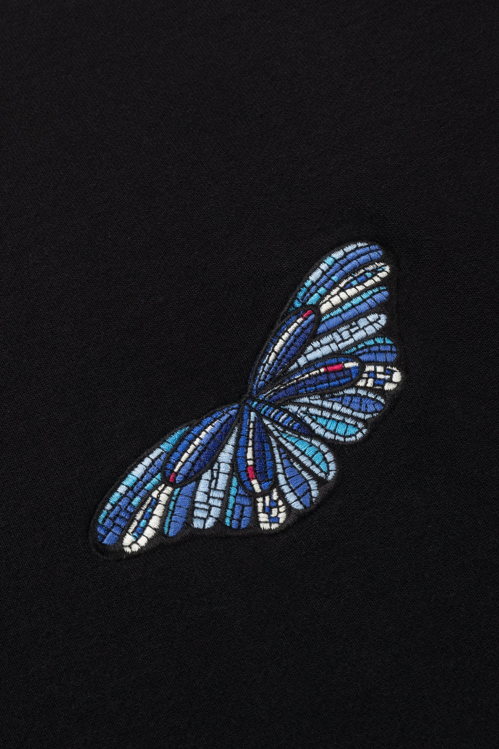 STAIRWAY BUTTERFLY HOODIE MEN BLACK