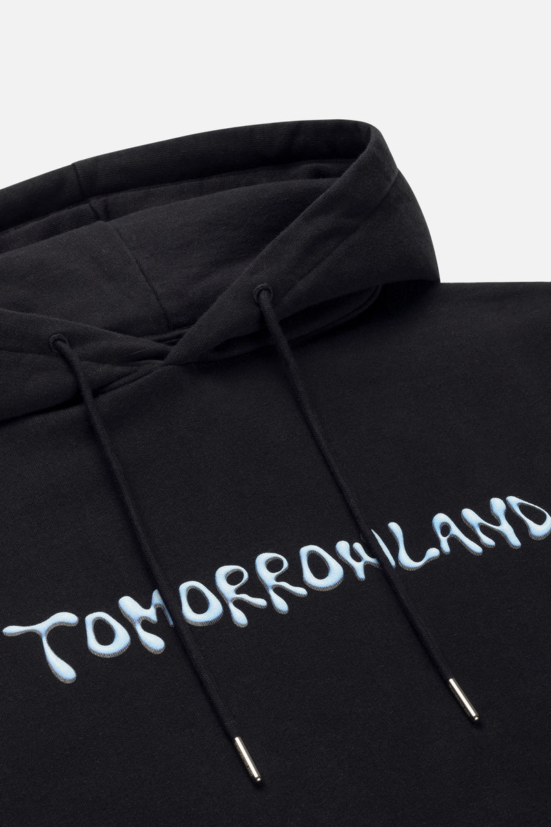 BUBBLE TML FRONT HOODIE MEN BLACK