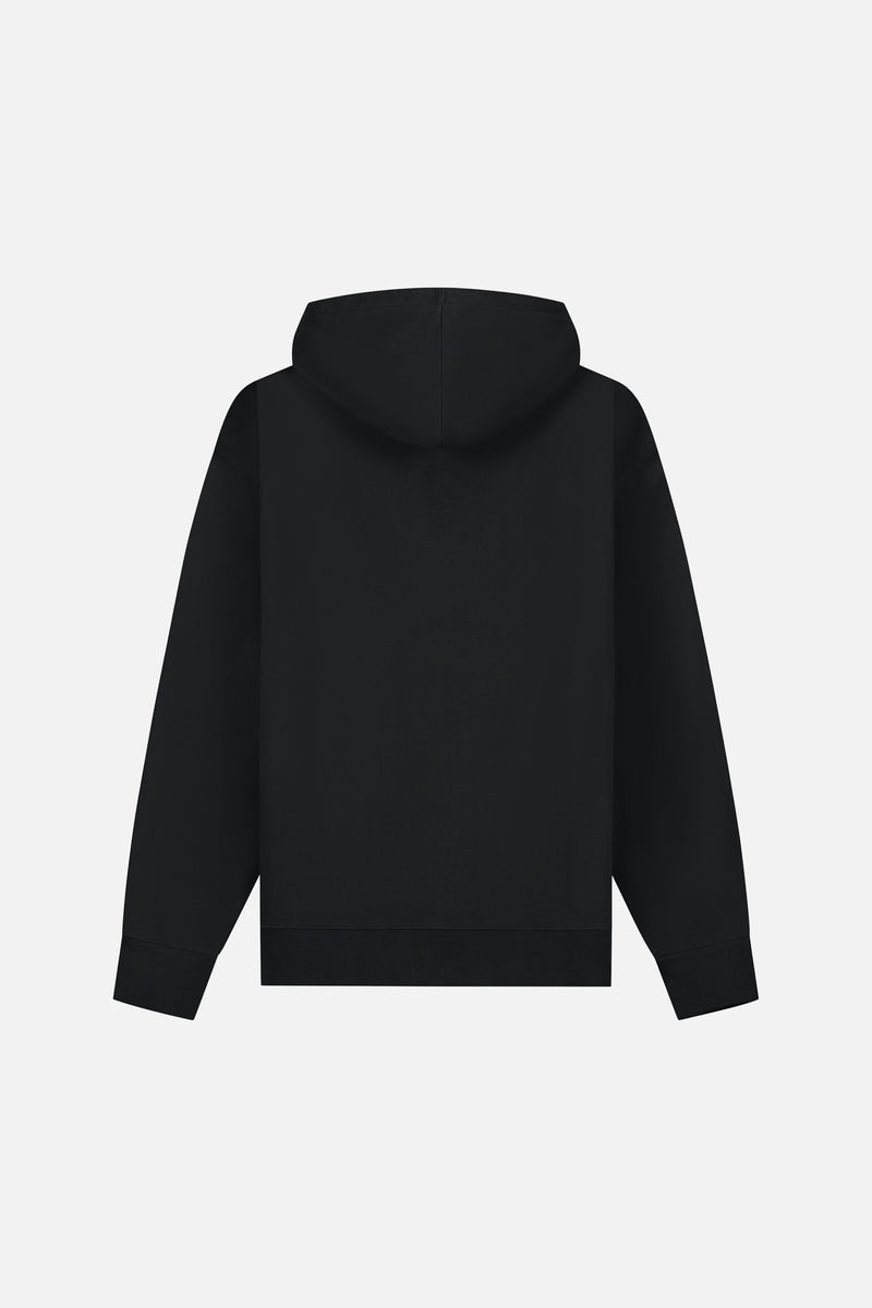 BUBBLE TML FRONT HOODIE MEN BLACK