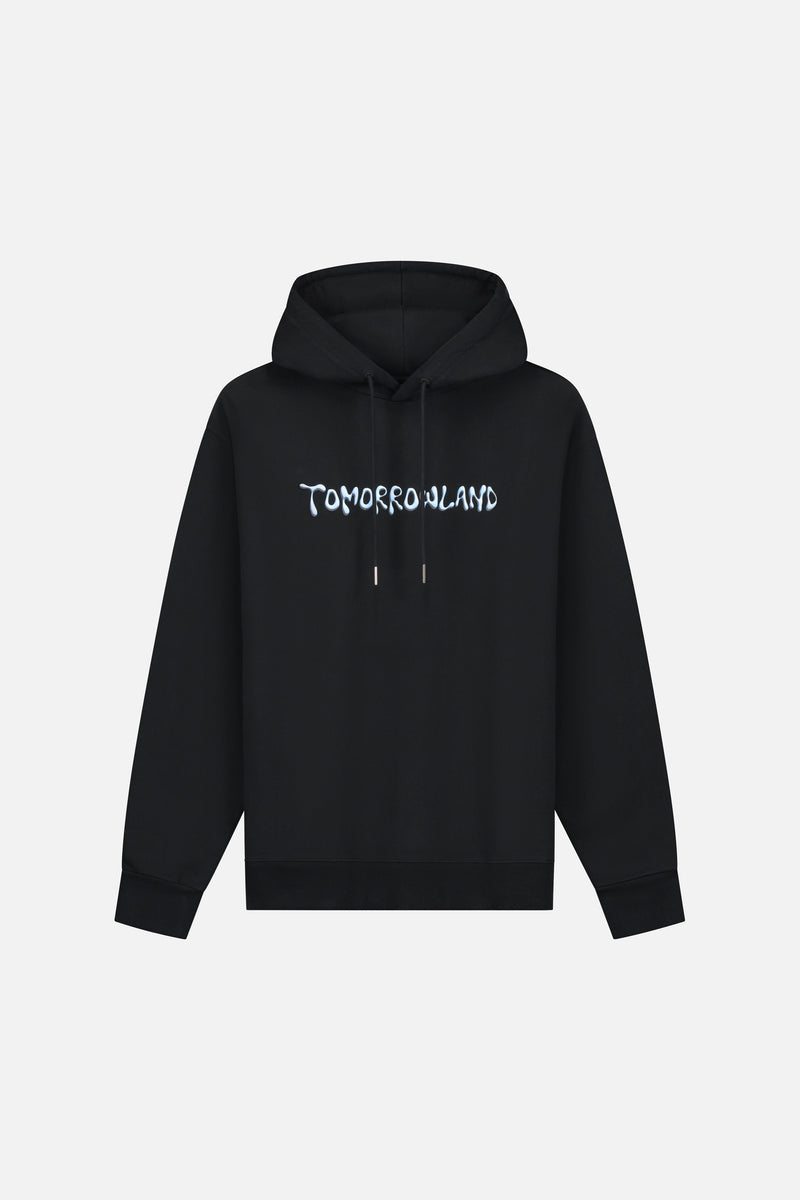 BUBBLE TML FRONT HOODIE MEN BLACK