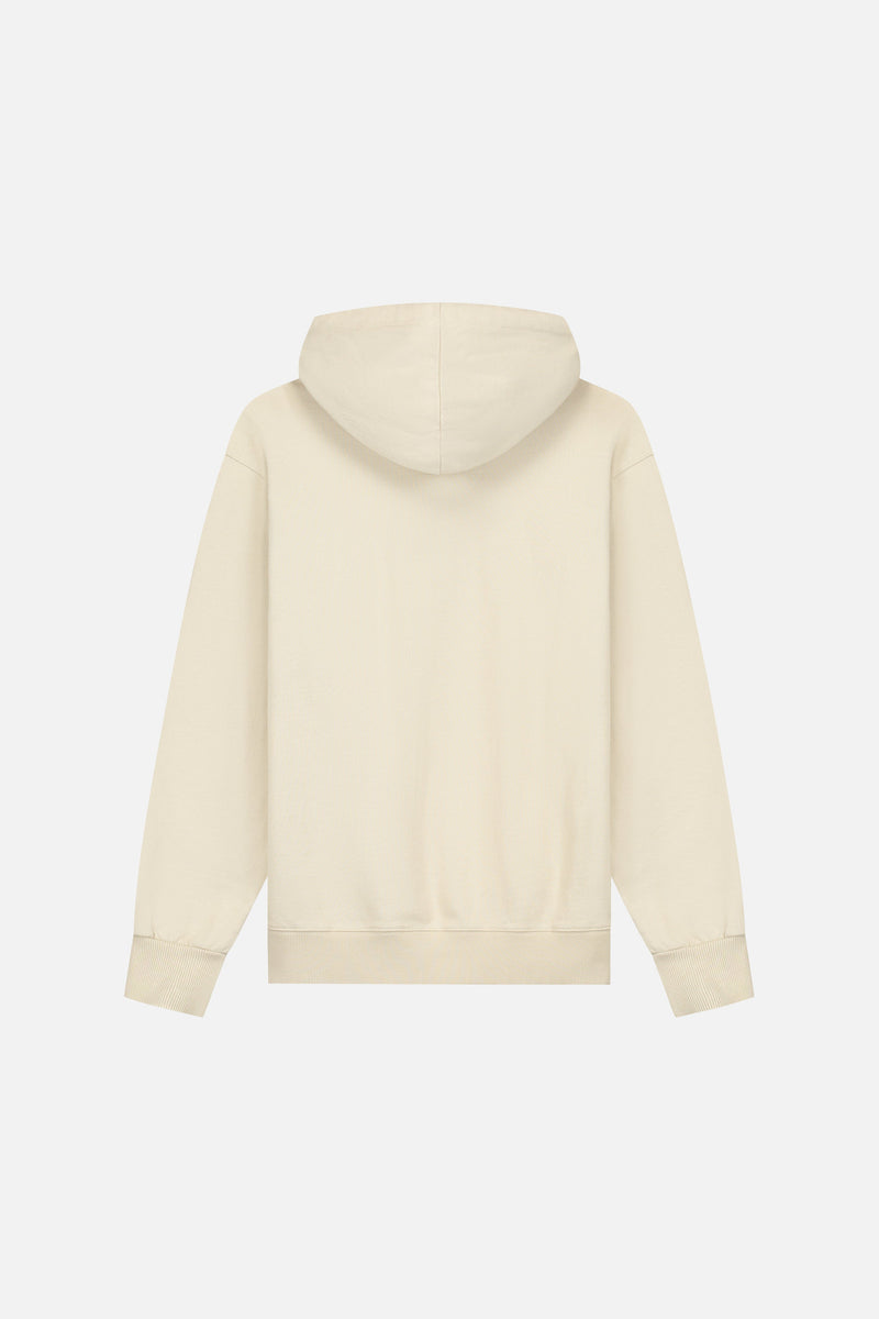 TML COLLEGE FRONT HOODIE MEN SAND