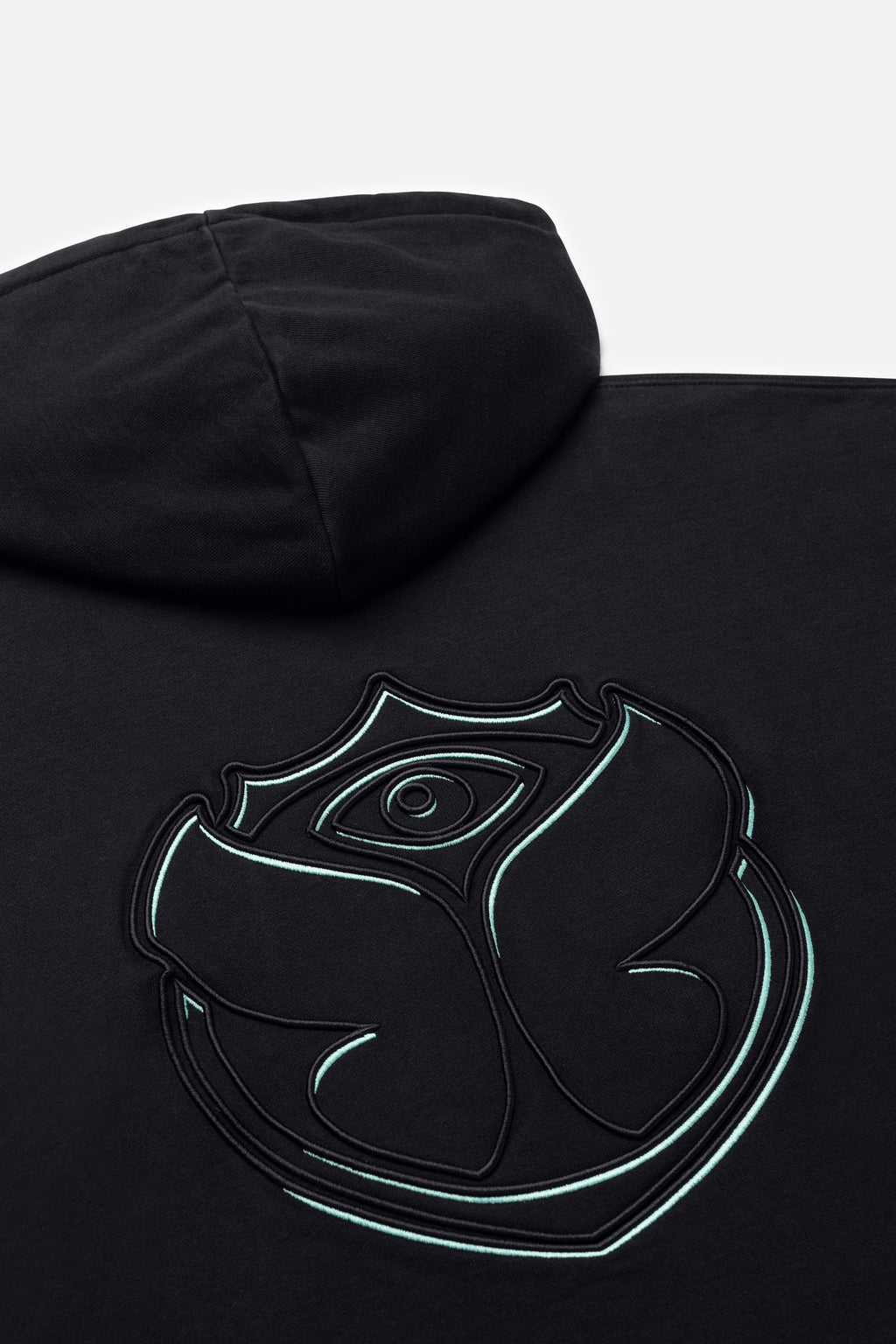 SHADOW FUSION BACK HOODIE BLACK