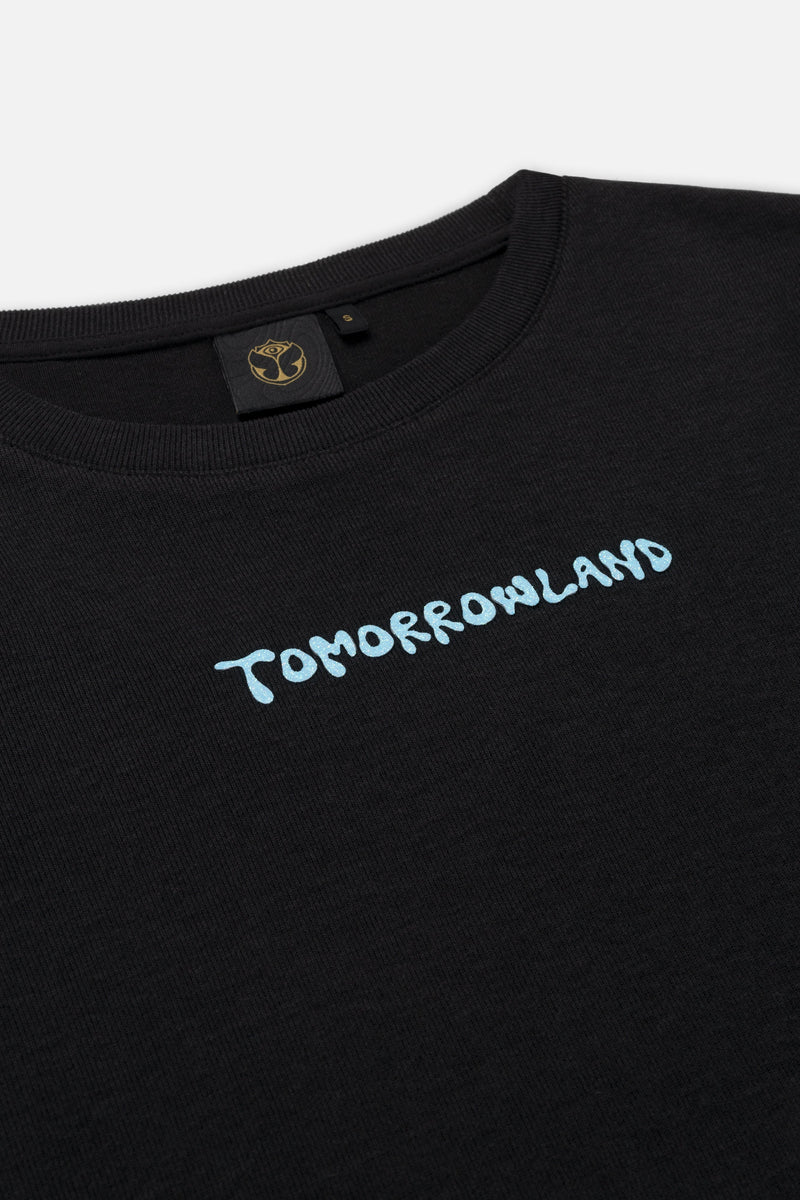 BUBBLE TML FRONT TSHIRT WOMEN BLACK