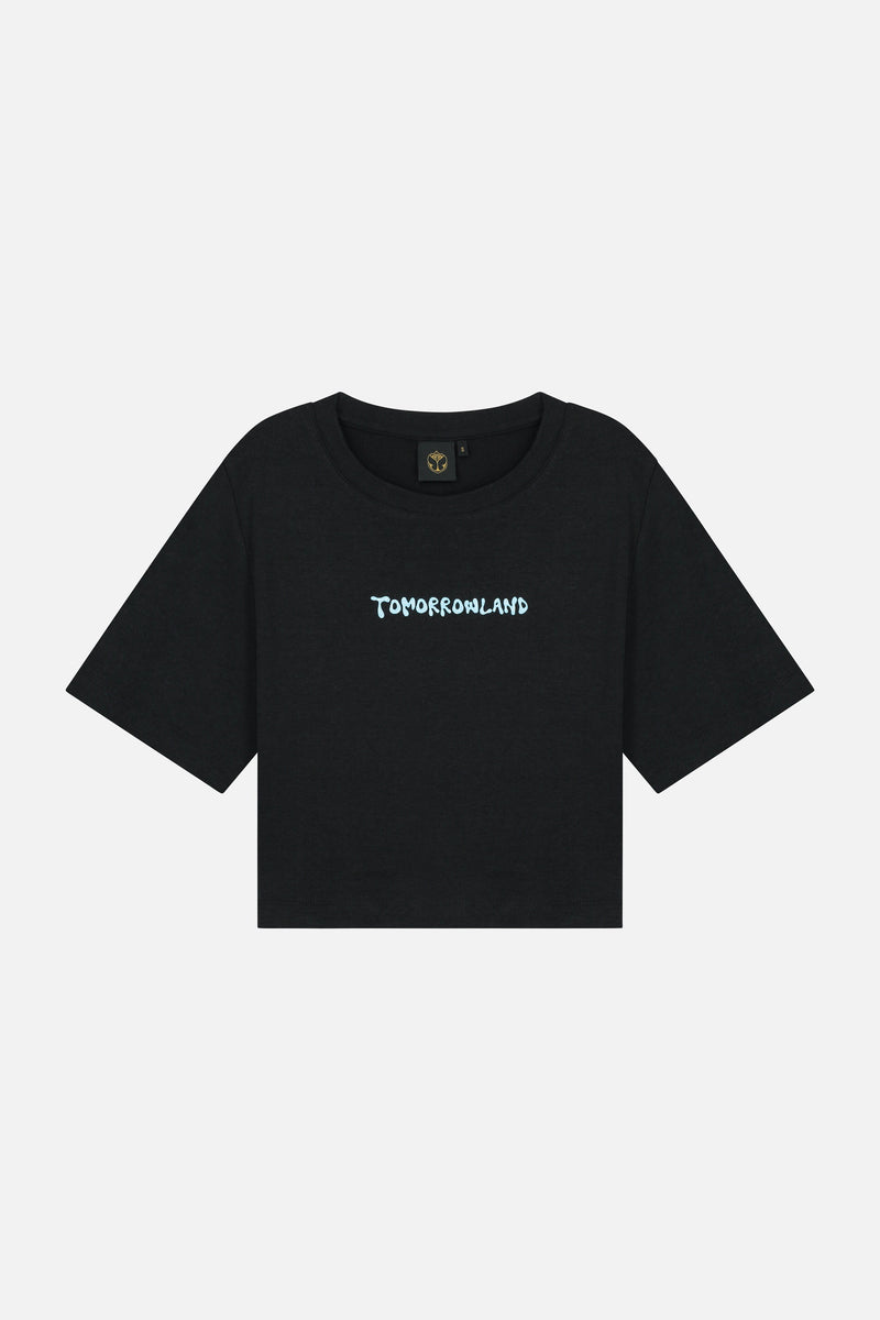 BUBBLE TML FRONT TSHIRT WOMEN BLACK