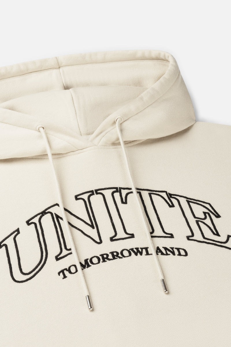 TML COLLEGE FRONT HOODIE WOMEN SAND