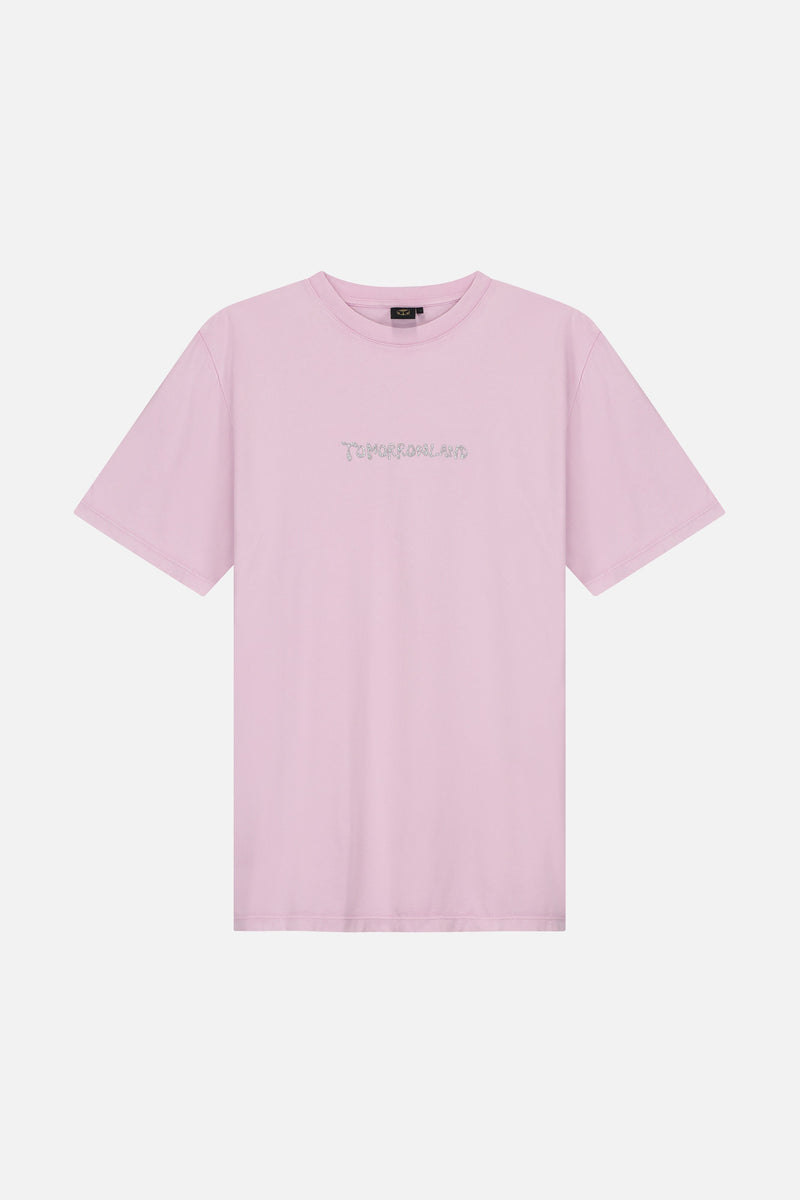 BUBBLE TML FRONT TSHIRT WASHED PINK