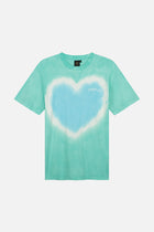 TIE DYE TOMORROWLAND TSHIRT AQUA