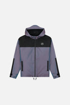 IRIDESCENT RAIN JACKET BLACK