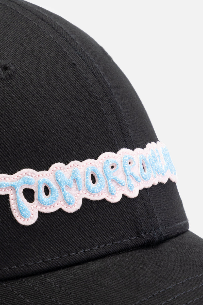 TML BUBBLE CURVED CAP BLACK