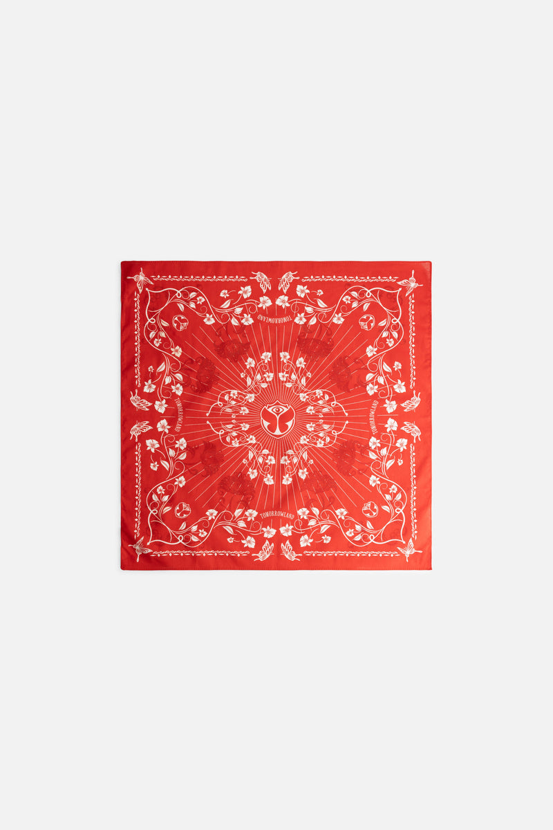 BOTANIC ICON BANDANA RED