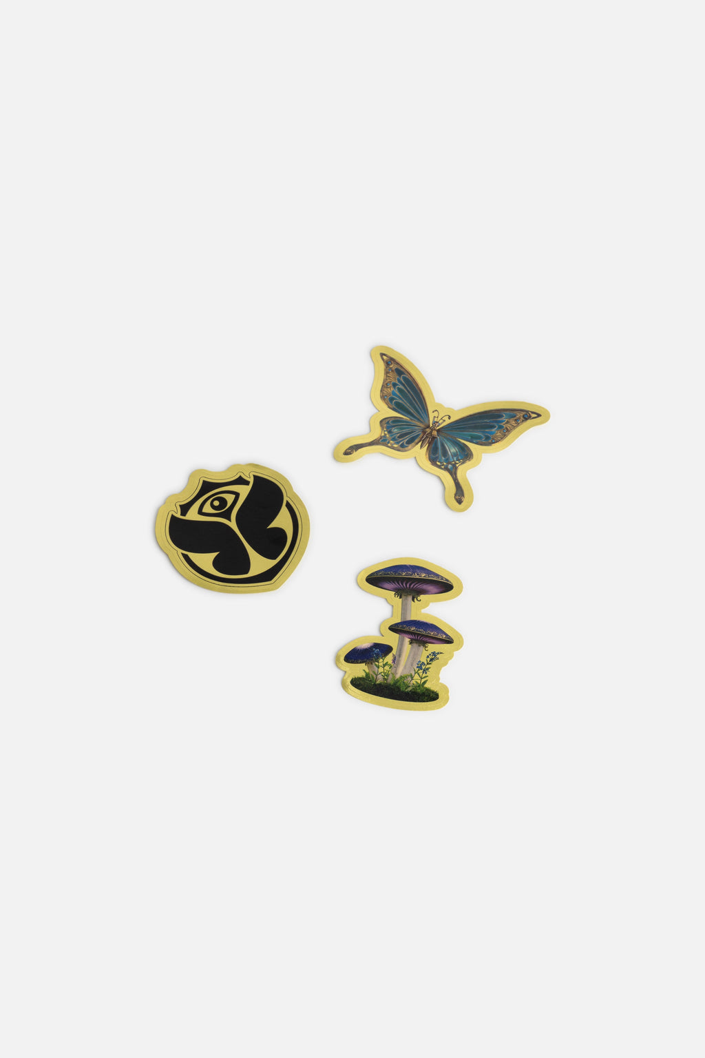 HOLOGRAPHIC STICKER SET MULTI (6PCS)