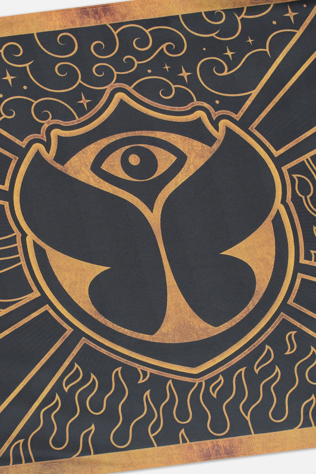 TOMORROWLAND LIMITED 20Y FLAG GOLD BLACK