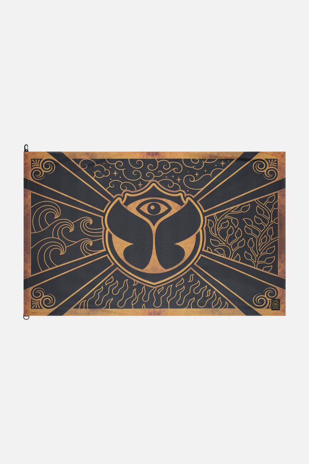 TOMORROWLAND LIMITED 20Y FLAG GOLD BLACK