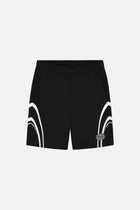 SWIRL SHORTS MEN BLACK