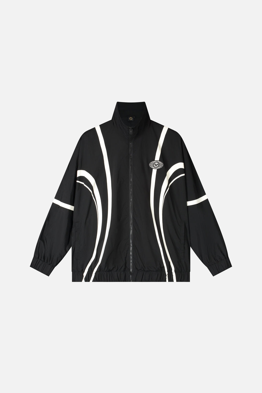 SWIRL JACKET MEN BLACK