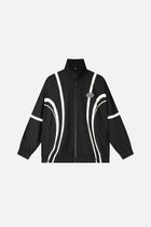 SWIRL JACKET MEN BLACK