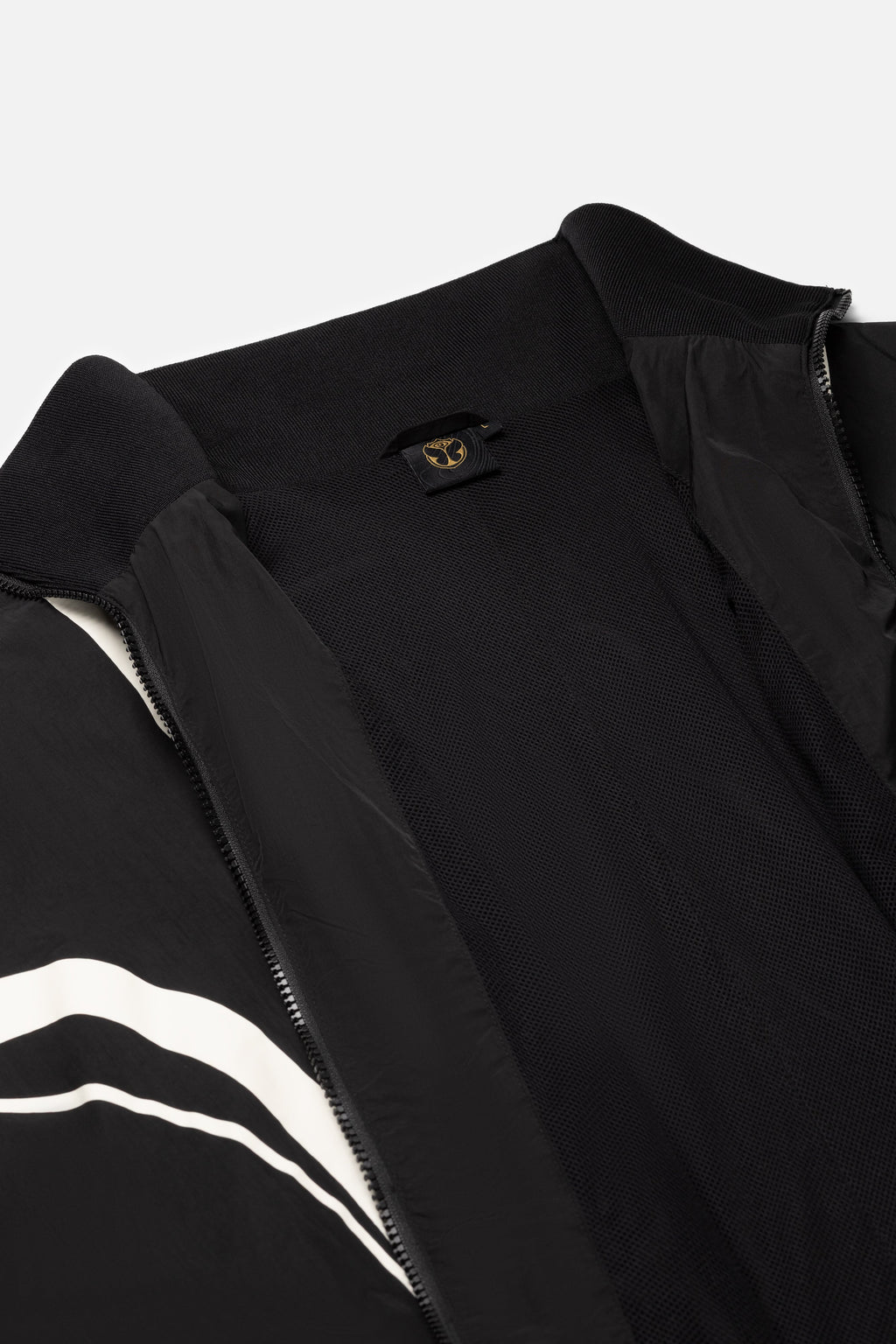 SWIRL JACKET MEN BLACK
